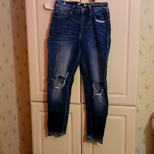 KANCAN distressed jeans